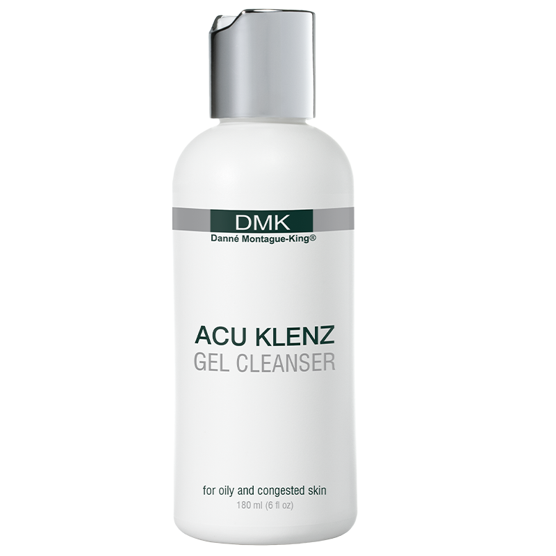 A product image of ACU KLENZ with no background and a green label