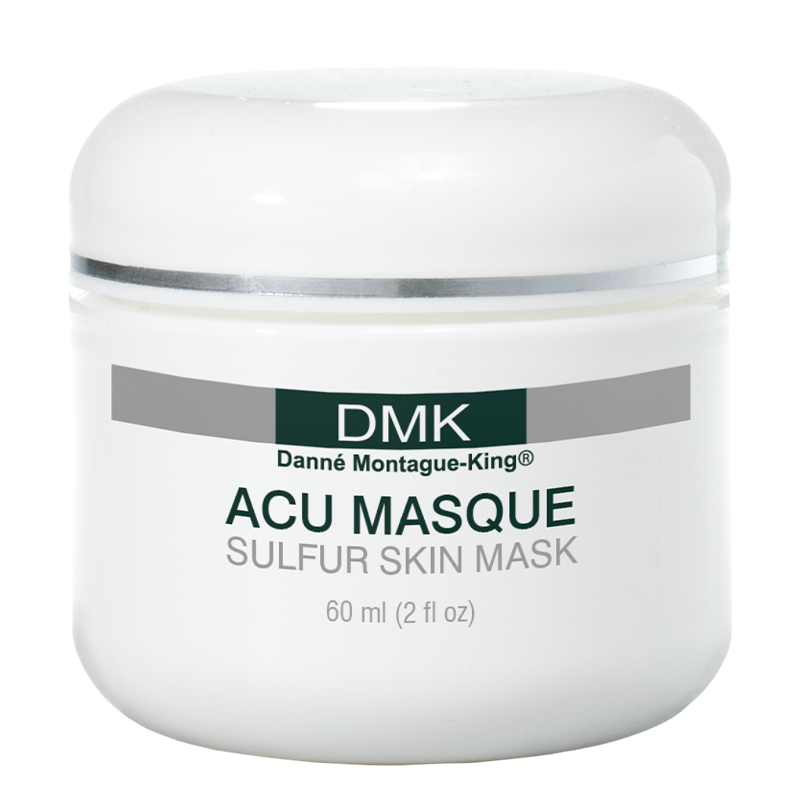 A product image of ACU MASQUE with no background and a green label