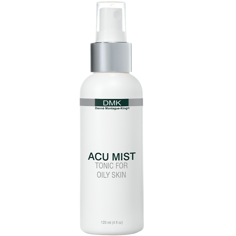 A product image of ACU MIST with no background and a green label