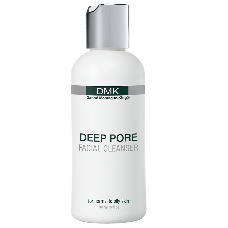 A product image of DEEP PORE with no background and a green label